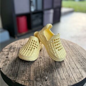 Yellow Kids Slip-On Shoes